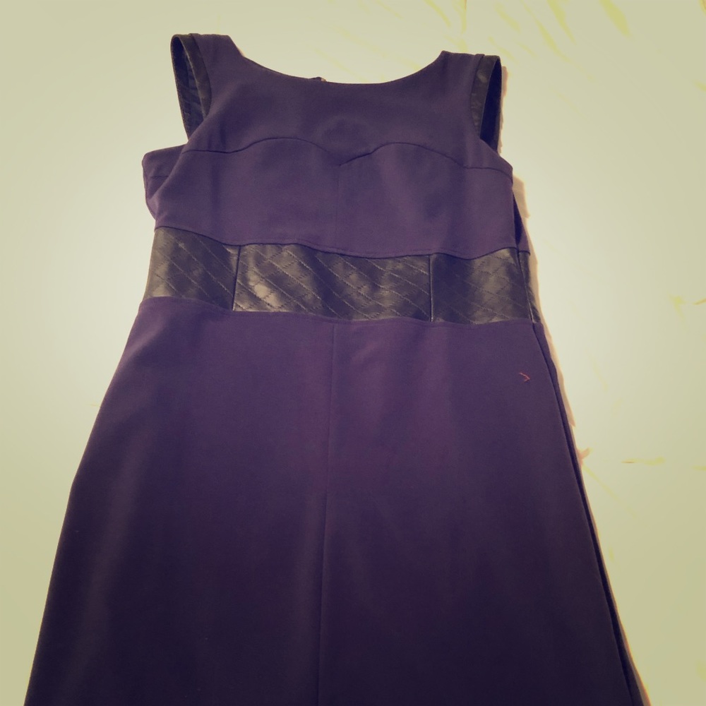 Worthington navy blue shift dress